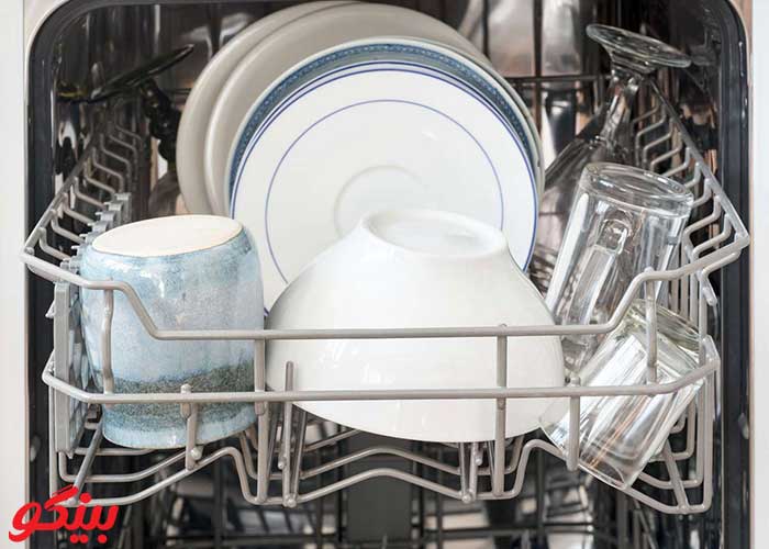 چینش ظروف در ماشین ظرفشویی